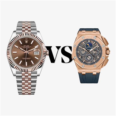 is rolex more expensive than audemar piguet|ap vs Rolex.